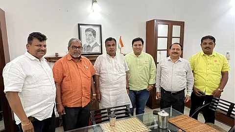 Raju Shetti, Nitin Gadkari