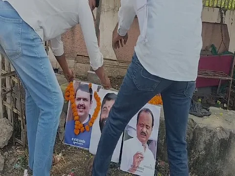 swabhimani shetkari Protest