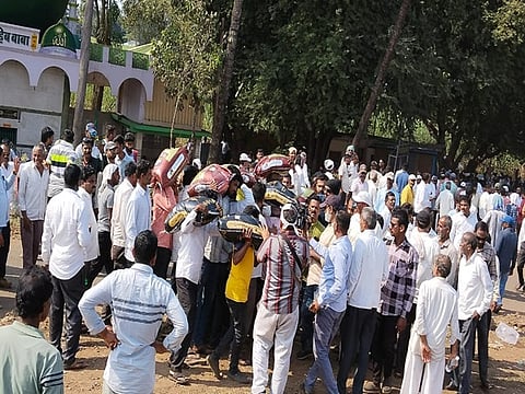 Sugarcane farmer Protest