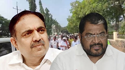 Raju Shetti Protest March