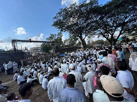 Swabhimani protest