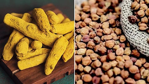 Turmeric And Chana