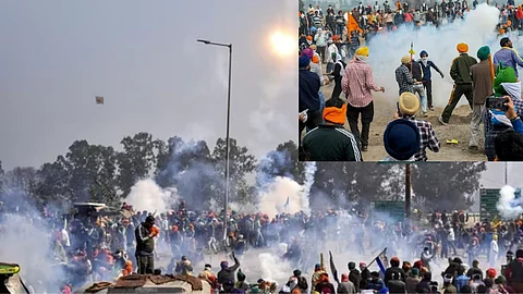 Farmer Protest Delhi : शेतकऱ्यांवर पोलिसांकडून अश्रुधारा नळकांड्याचा वापर सुरूच; दुसऱ्या दिवशी आंदोलनात काय काय घडलं?