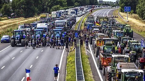 Europe Farmer Protest