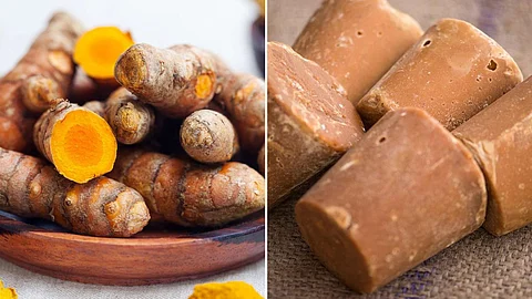 Turmeric and Jaggery