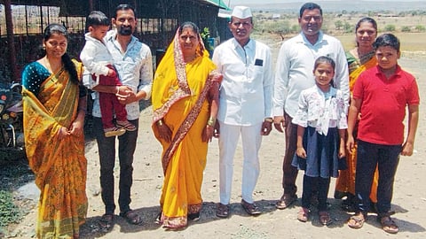 Jagannath Thokal And Family
