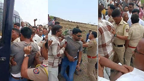 Tasagaon Farmer Protest