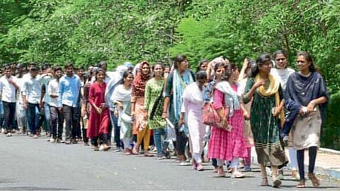 Agriculture Graduate Protest