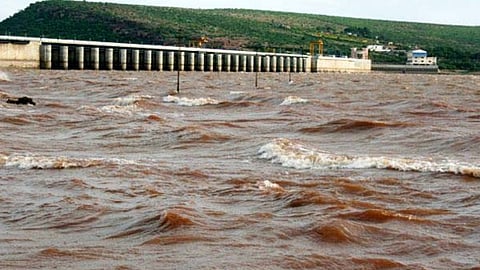 Almatti Dam Water