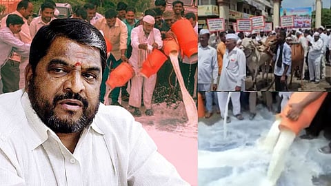 Raju Shetti On Milk Rate