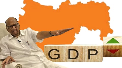 Sharad Pawar and Vijay Wadettiwar On Maharashtra GDP