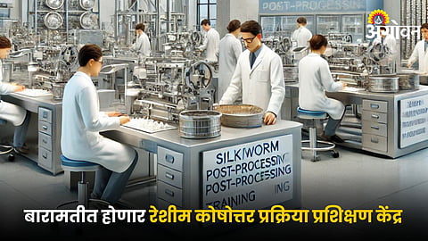 Silkworm Post-Processing Training Centre