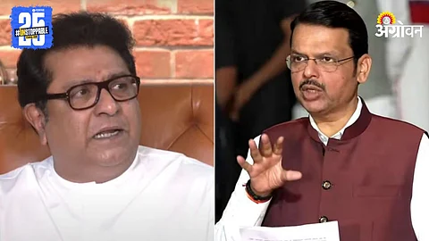 Raj Thackeray and Fadnavis