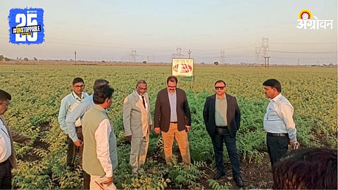 Agriculture Commissioner PDKV visit