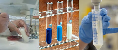 What Kind of Platform test are performed at milk collection centre?