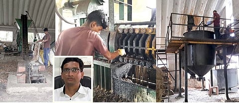 काजूच्या टरफलापासून औद्योगिक तेलनिर्मिती