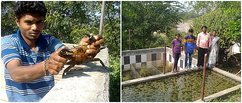 वारे कुटूंब व त्यांनी केलेले खेकडापालन