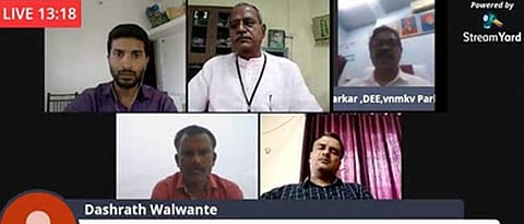 Soybean crop fertilizer in Parbhani YouTube Live program on Management