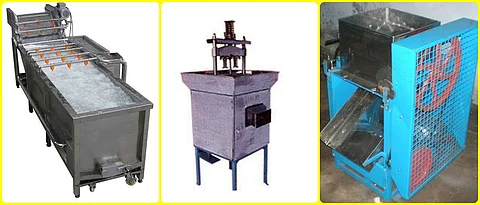 Equipment useful for amla processing