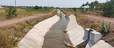 The water of Mhasal scheme reached at Dafalpur