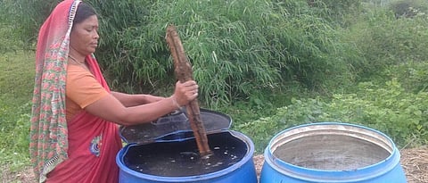 preparation of organic manure at home