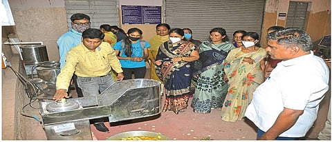 Training on post-harvest technology, packing at Agricultural Science Center