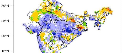 Above average rainfall in September