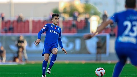 اللاعب متعب المفرج