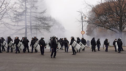 احتجاجات كازاخستان