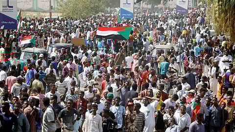 تظاهرات شعبية بالسودان