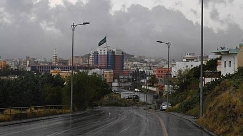 أمطار على مكة المكرمة