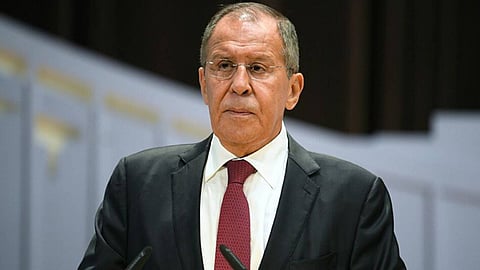 وزير الخارجية الروسي سيرجي لافروف