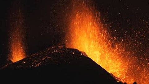 ثوران بركاني