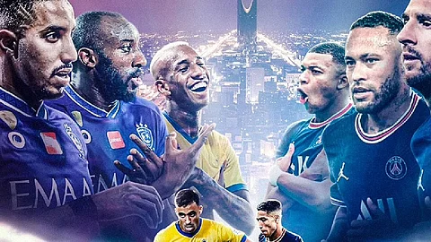 مباراة سان جيرمان ونجوم الهلال والنصر