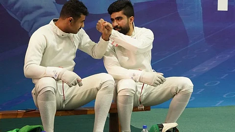 المنتخب السعودي للمبارزة