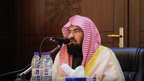 الشيخ الدكتور عبدالرحمن السديس