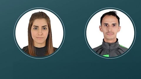 ثنائي التحيكم السعودي هبة العويضي وخالد الأحمري