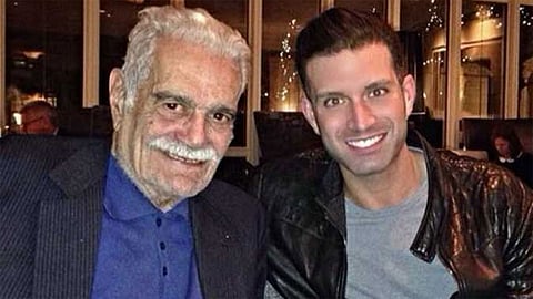 حفيد عمر الشريف يرد على مروجي شائعة وفاته