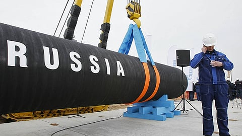 خط أنابيب الغاز الروسي