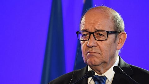 وزير خارجية فرنسا - جان إيف لودريان