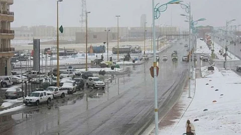 ثلوج طريف