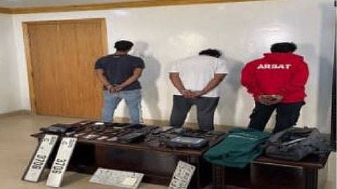 الإطاحة بـ3 مواطنين سرقوا مركبة