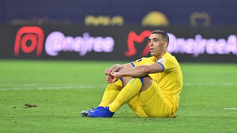 المهاجم المغربي عبدالرزاق حمدالله