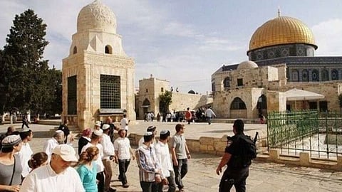 مستوطنين يقتحمون المسجد الأقصى