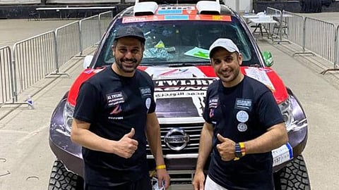 محمد التويجري بطل الراليات السعودي