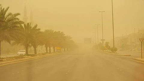 رياح نشطة وأتربة ـ أرشيفية