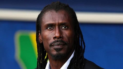 المدرب أليو سيسيه المدير الفني للمنتخب السنغالي