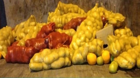 مصادرة بطاطس وبصل بمكة