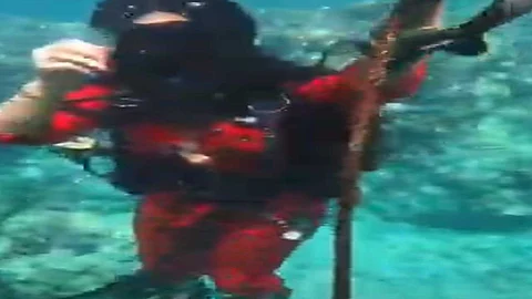 مدربة الغوص تغريد الدوسري