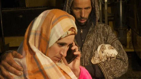 والدا الطفل ريان